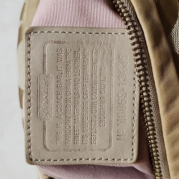 Coach Y2K Hobo Parker Optic Art Signature Shoulder Bag M0869-13439 - Picture 12 of 16